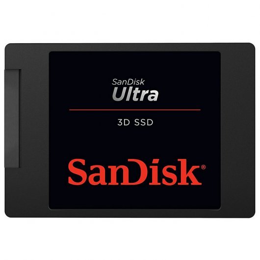 SanDisk Ultra 3D SSD 500GB 2.5 SATA III Negro SanDisk Ultra 3D SSD 500GB 2.5 SATA III Negro